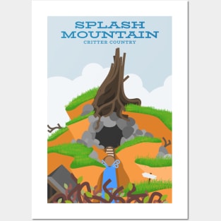 Splash Mountain Posters and Art